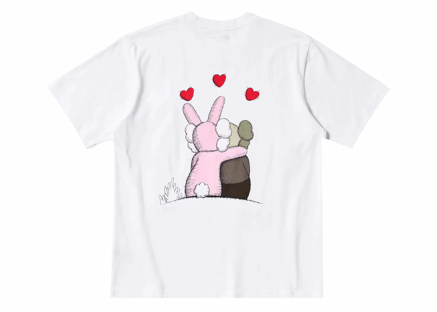 KAWS x Uniqlo Warhol UT Graphic 471321 T-shirt White