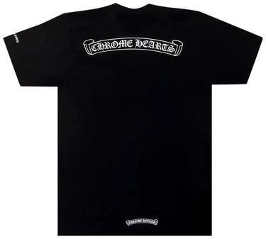 Chrome Hearts Scroll Logo T-Shirt Black