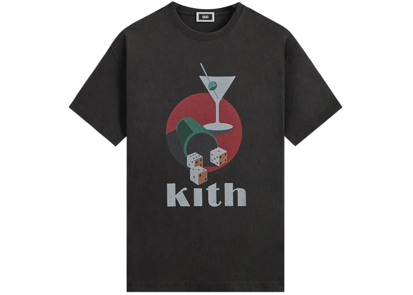 Kith High Roller Vintage Tee Black