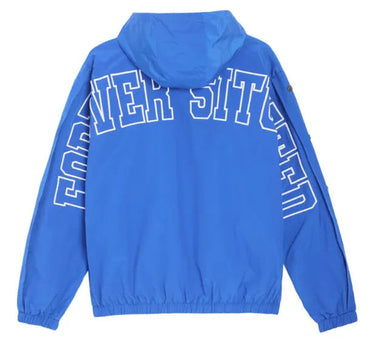 Forever Situated Nylon Track Jacket Blue