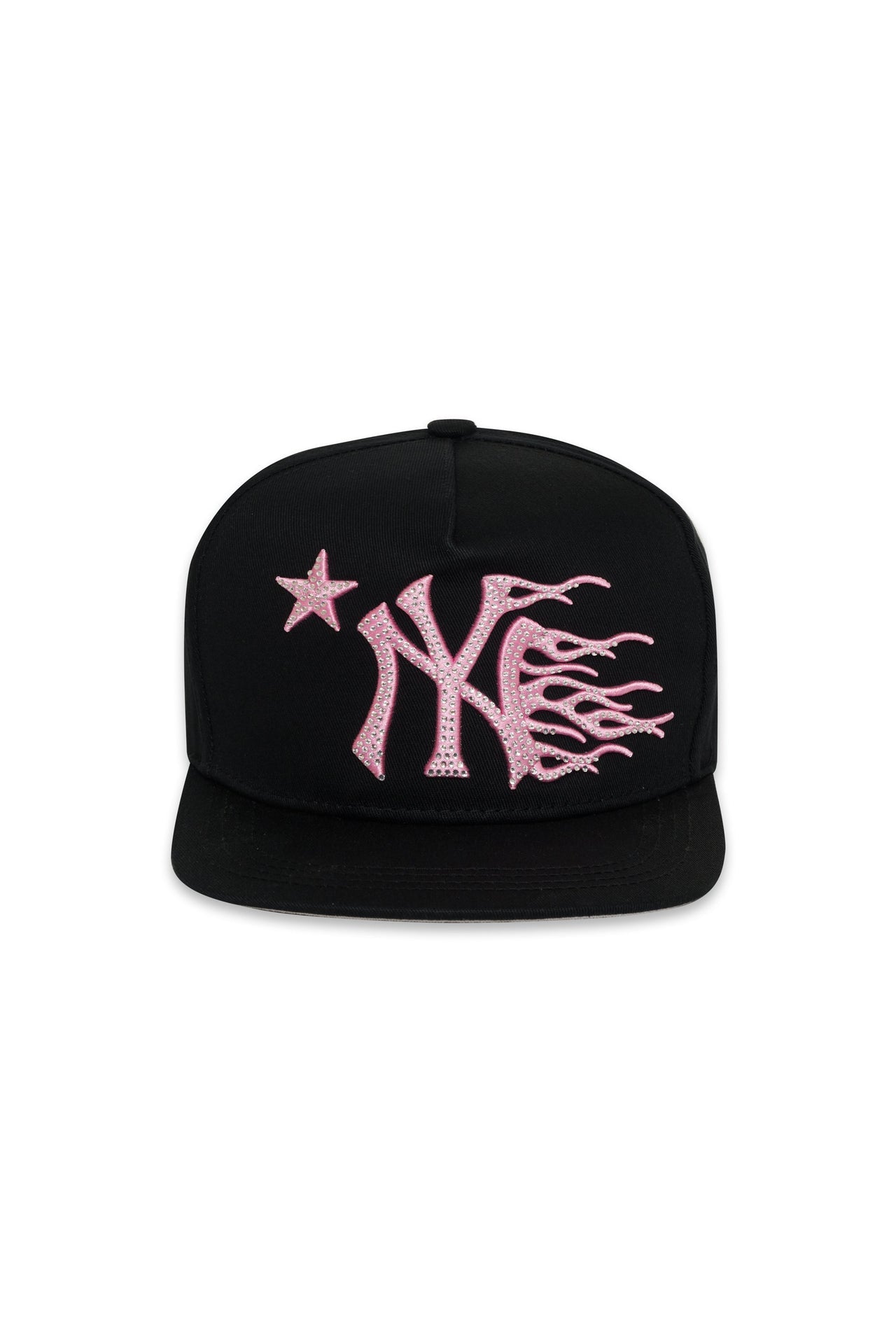 Hellstar NY Snapback Hat Black Pink