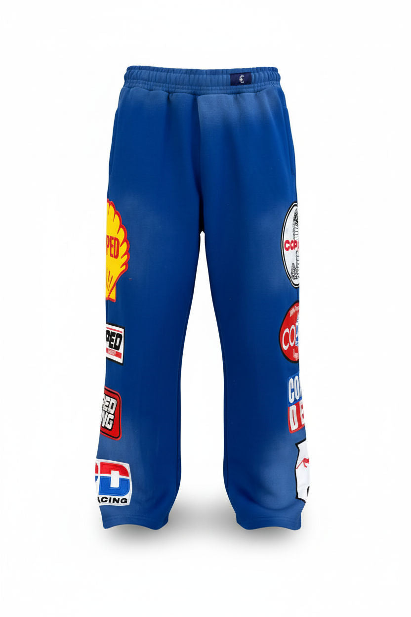 COPPED Motor Sports Sweatpants Royal