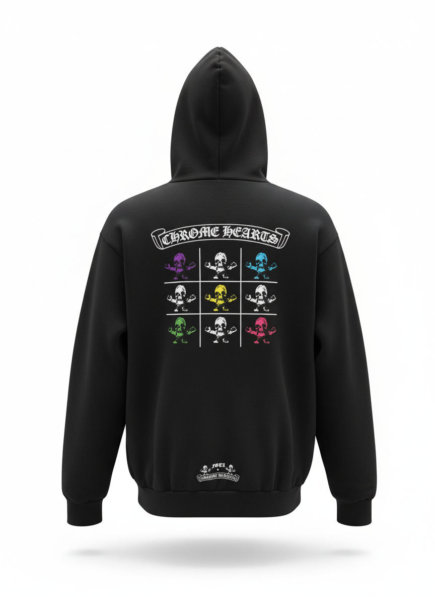 Chrome Hearts FOTI Zip Up Black