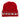 MANI Studded Large Stone Beanie "Cherry Red"