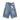 MANI Vintage Denim Shorts Washed Blue