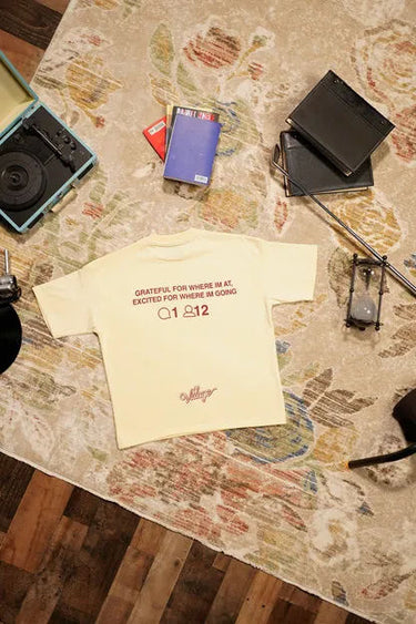 V!llage Cream Matthew Tee