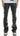 KDNK Jeans KNB3442-Black Waxed Rhinestone Pants