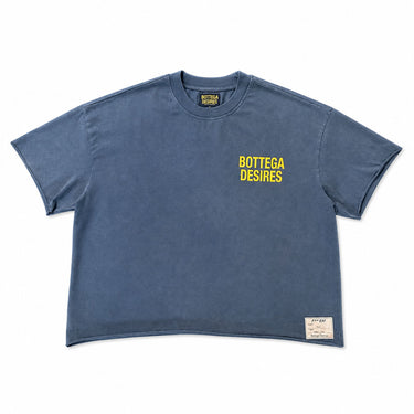 Bottega Desires Fuck Em T Shirt Blue