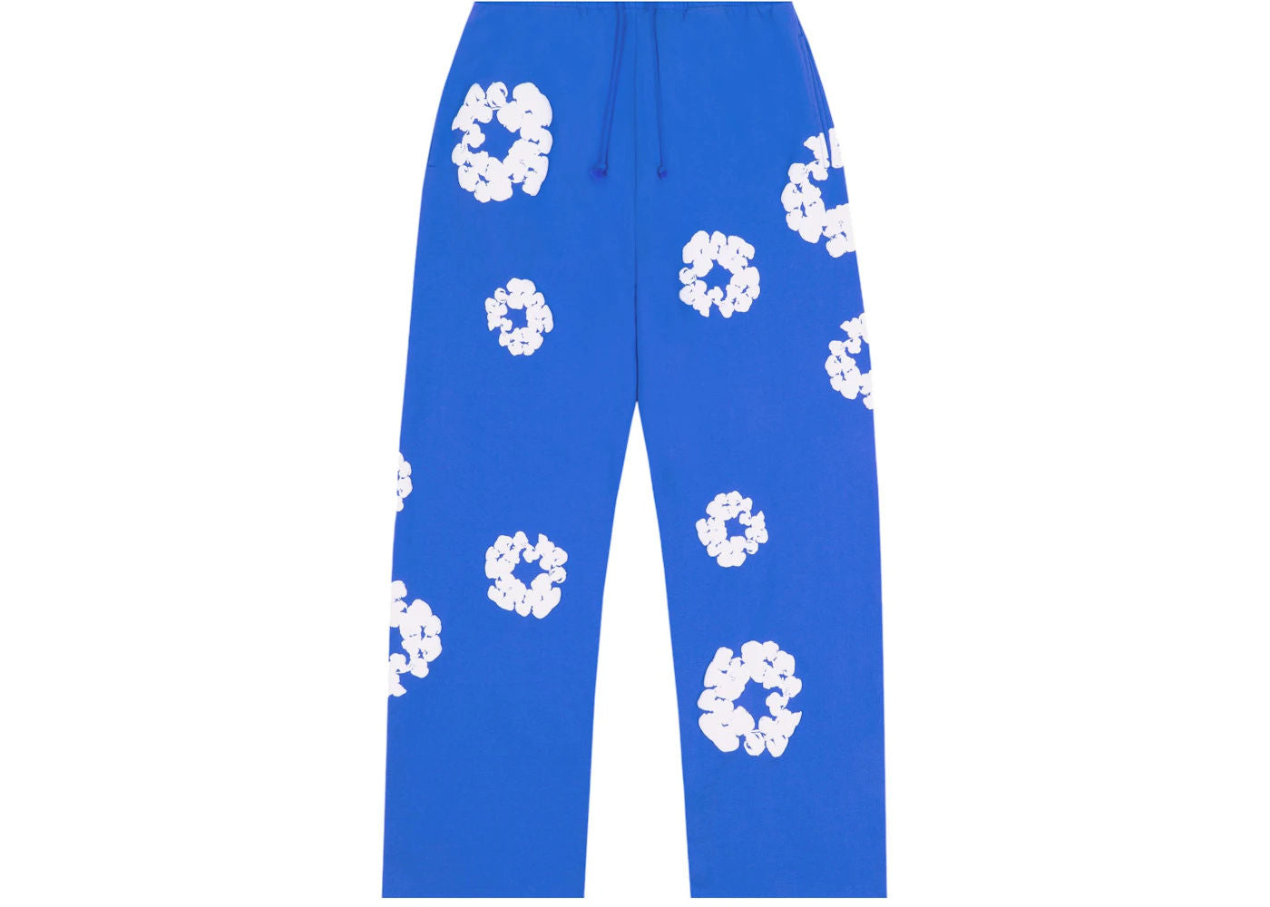 Denim Tears Cotton Wreath Baggy Sweatpants Blue