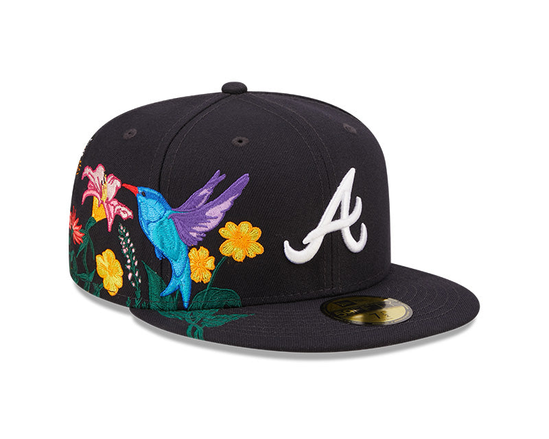 New Era Atlanta Braves Blooming 59Fifty Fitted Hat