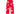 Denim Tears Cotton Wreath Baggy Sweatpants Red