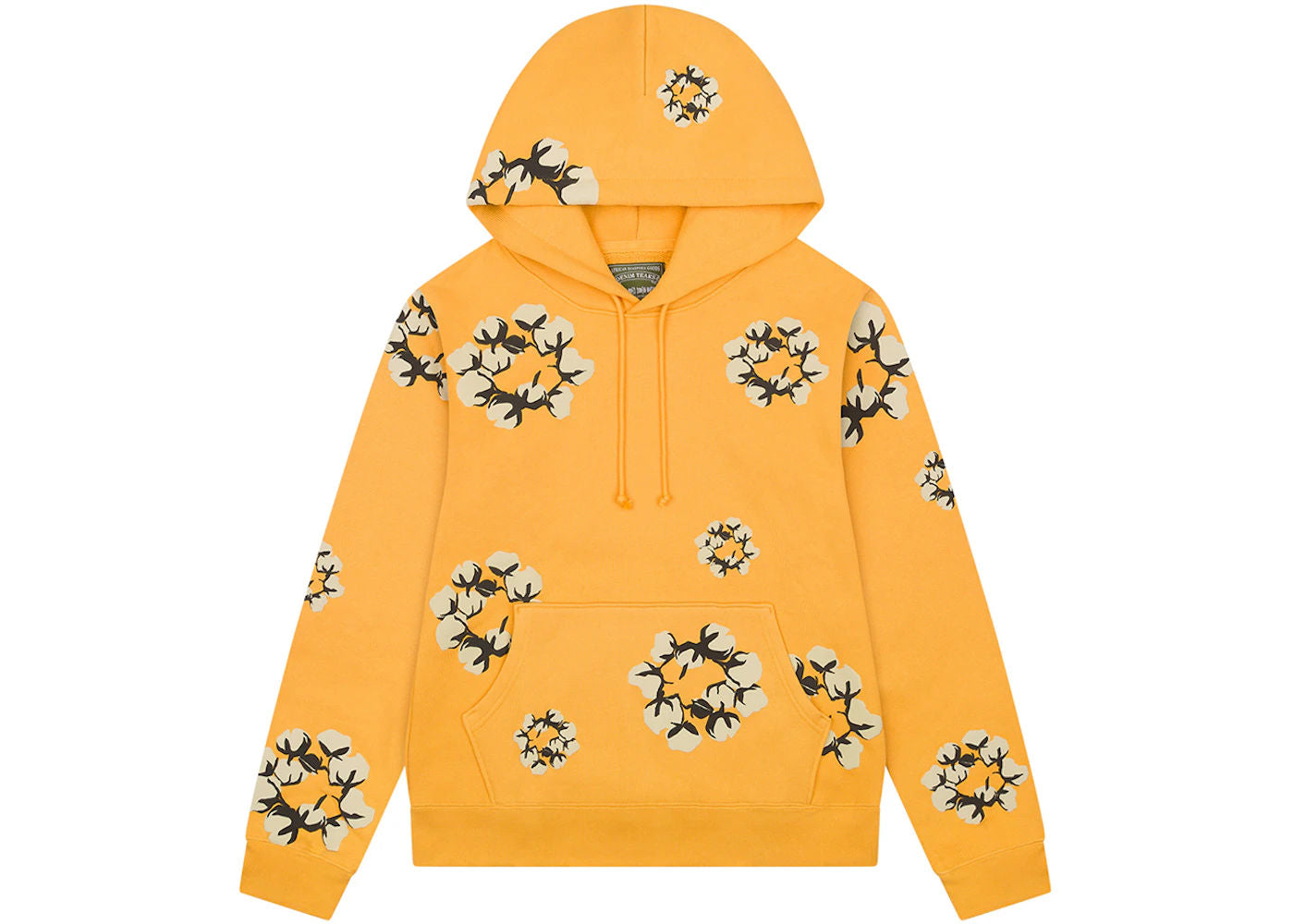 Denim Tears x CPFM Cactus Tears Wreath Hoodie Yellow - Used/Worn