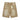 Mani Pearl Denim Shorts Khaki