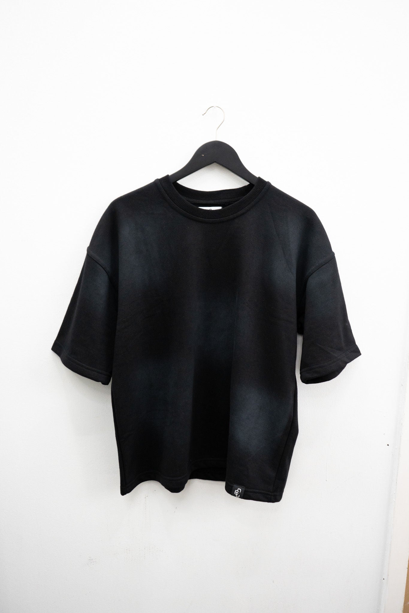 COPPED Terry Cotton Tee Black