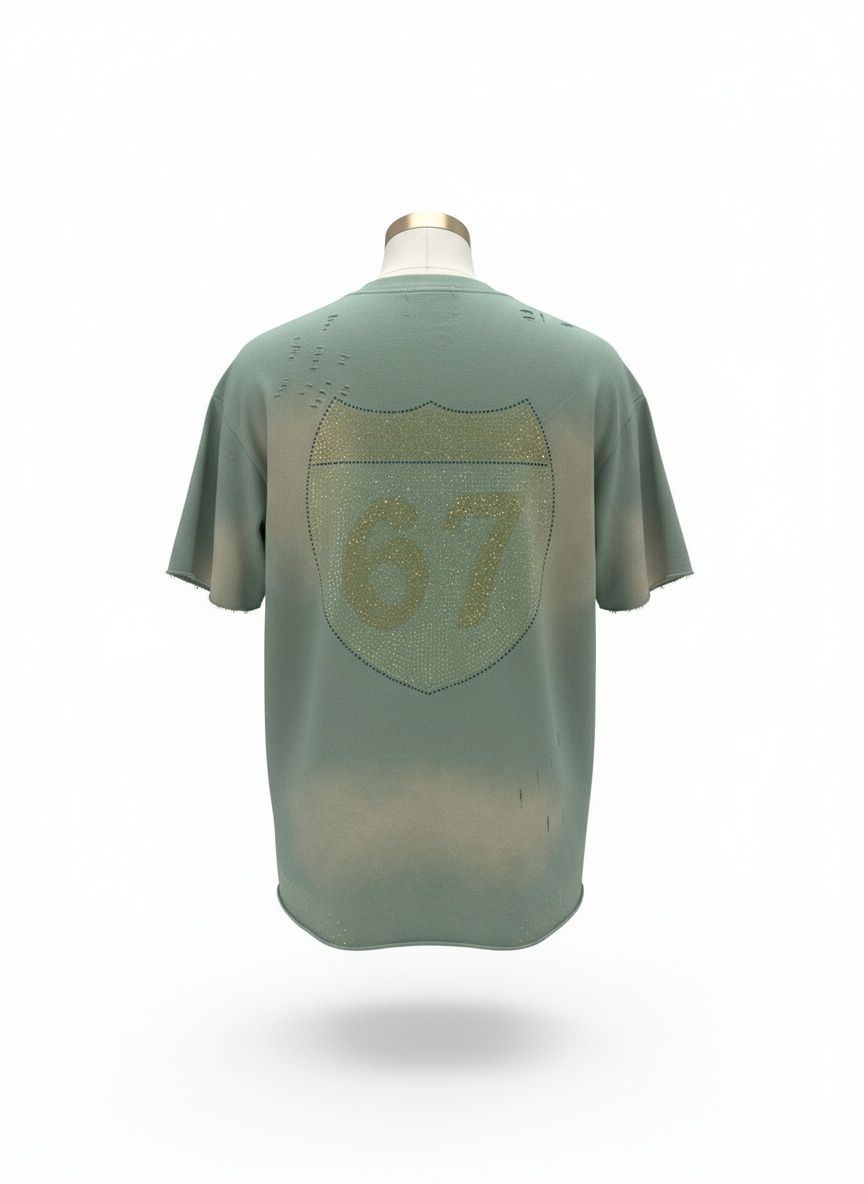 SSBD Green Christ Saves Tee