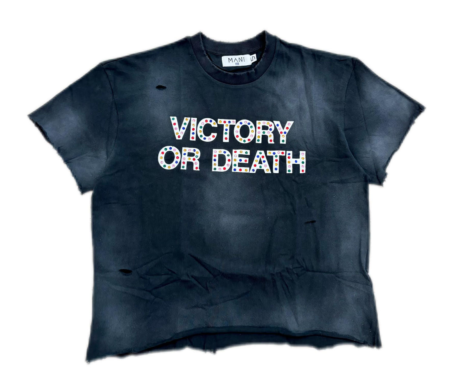 MANI Victory Or Death Tee Black