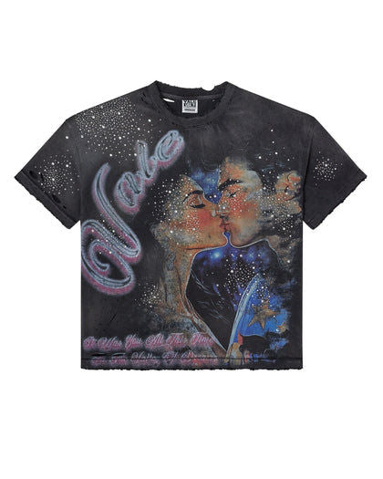 Vale Fated Yours Blind Tee Black