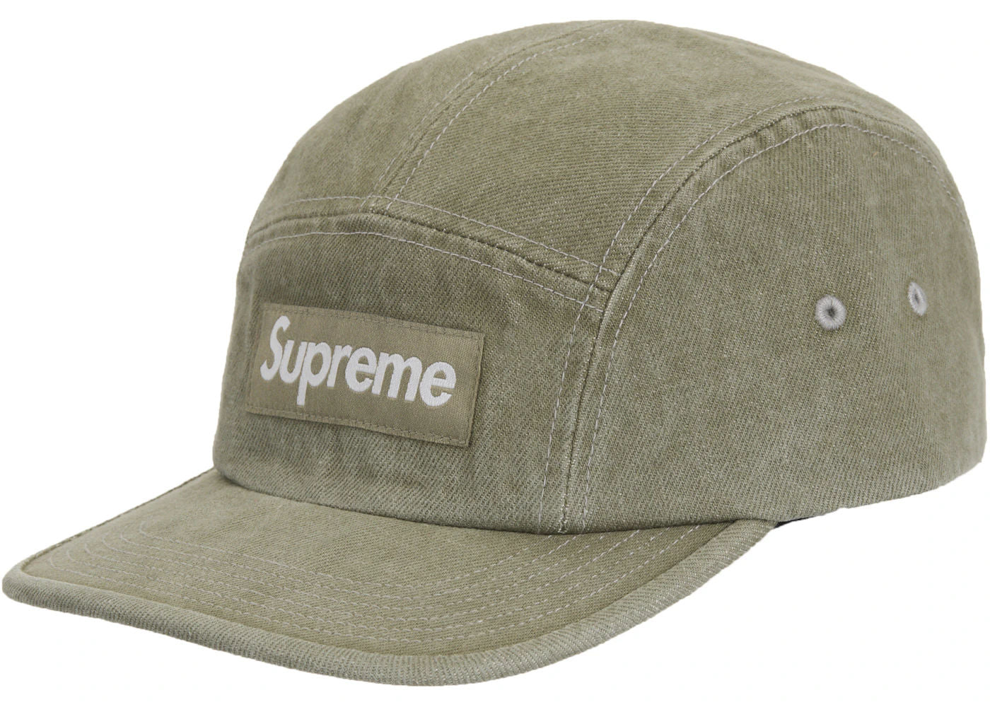 Supreme Denim Camp Cap (SS25) Olive
