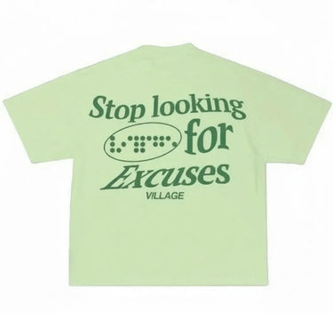 Village Braille Green Tee