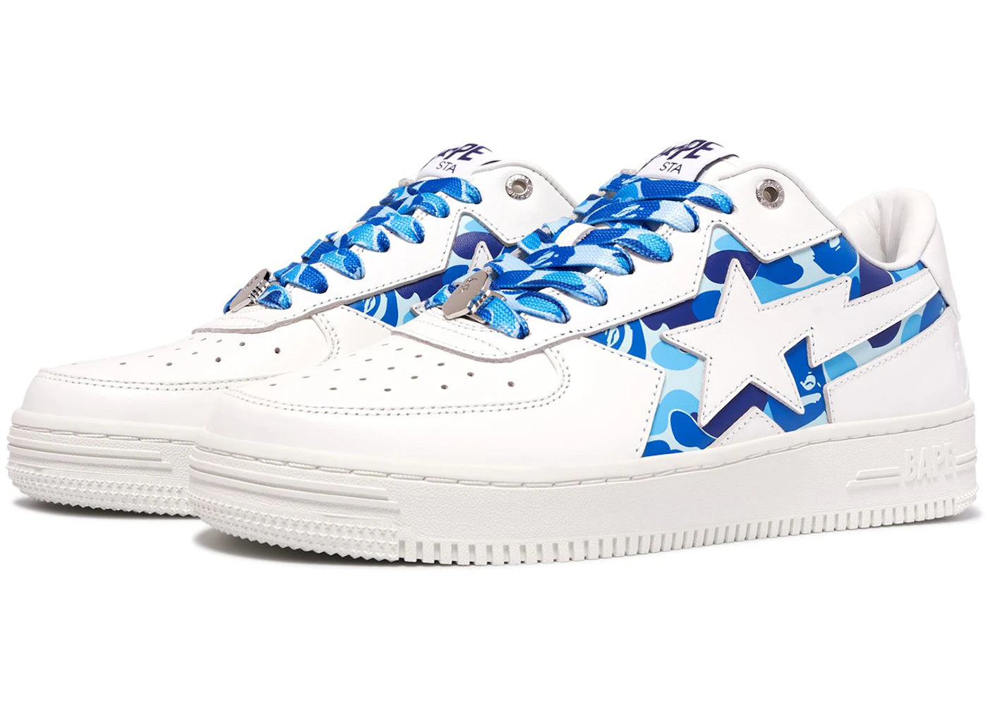 A Bathing Ape Bape Sta Icon ABC Camo Blue