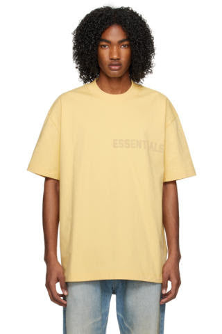 Fear of God Essentials SSENSE Exclusive Tee Yellow