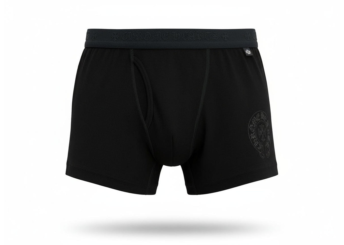 Chrome Hearts Boxer Brief Shorts Black/Black
