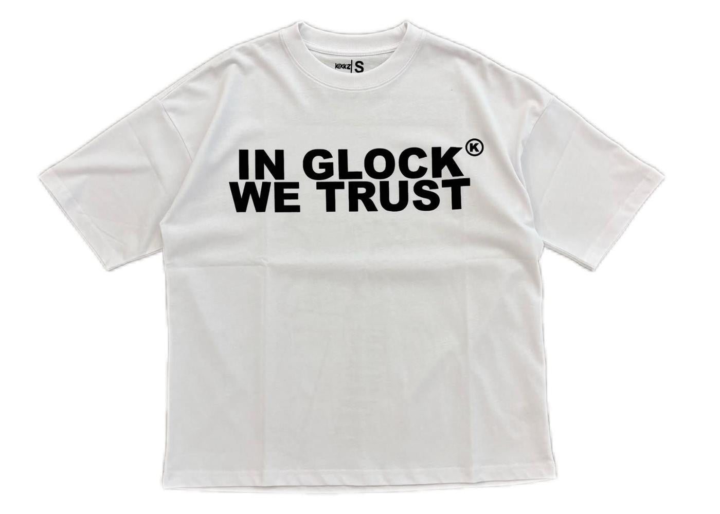 In Glock We Trust White / Black