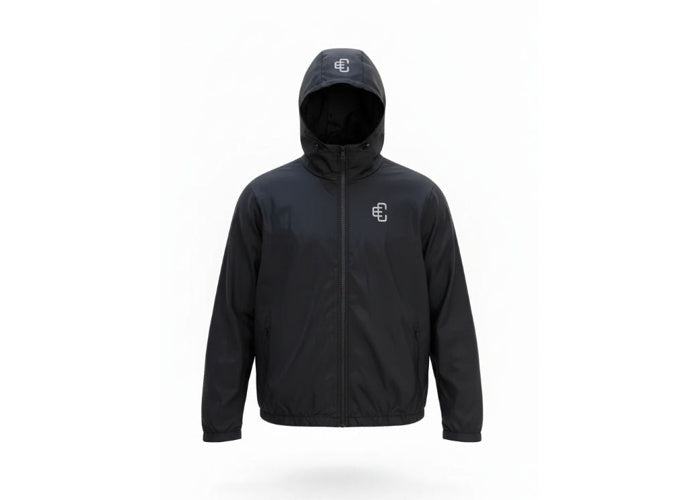 COPPED APPAREL WINDBREAKER JACKET BLACK