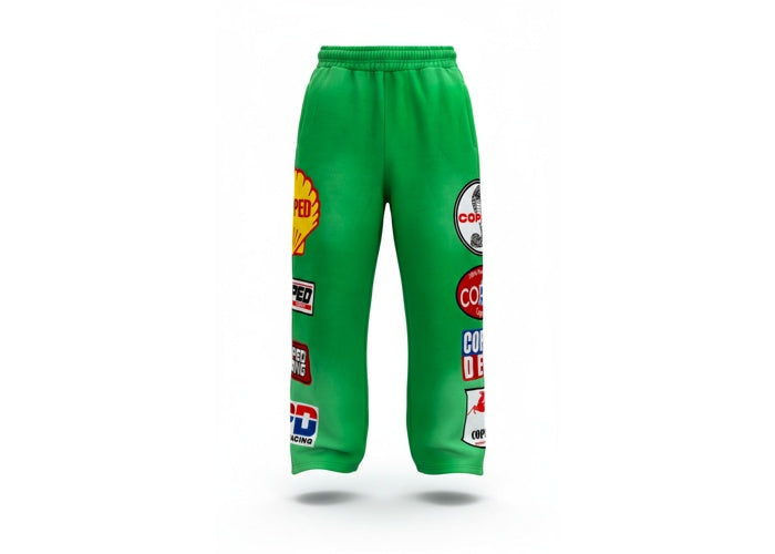 COPPED Motor Sports Sweatpants Green