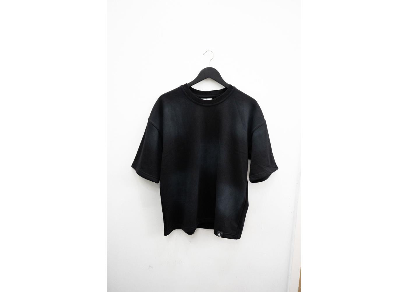 COPPED Terry Cotton Tee Black
