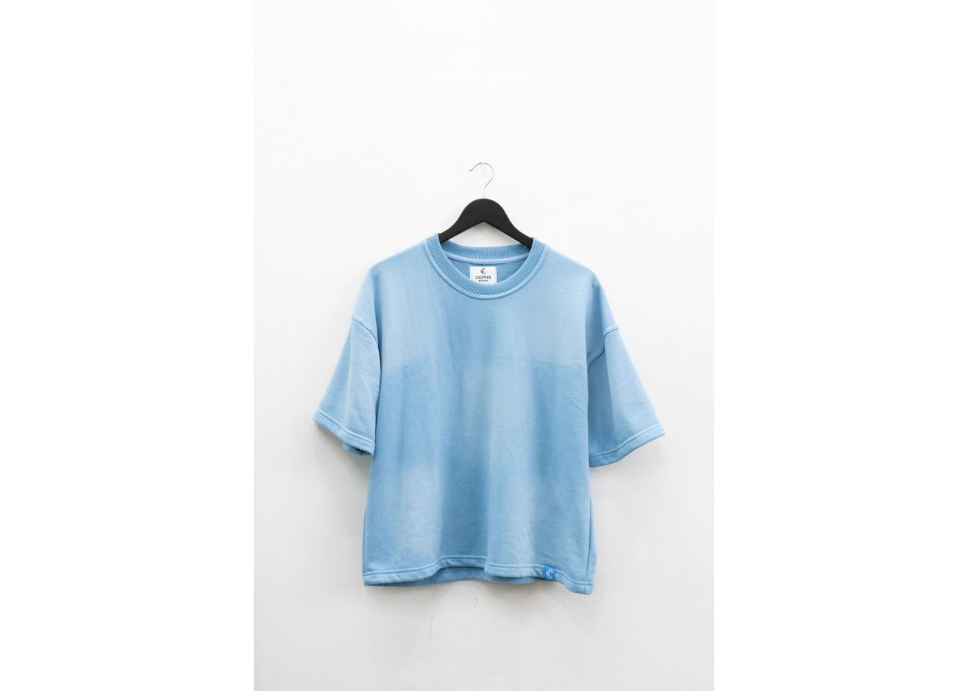 COPPED Terry Cotton Tee Light Blue