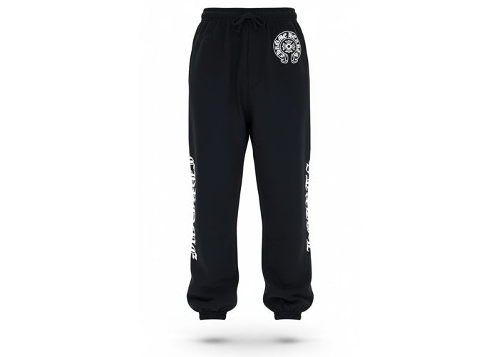 Chrome Hearts Horse Shoe Logo Sweatpants Black