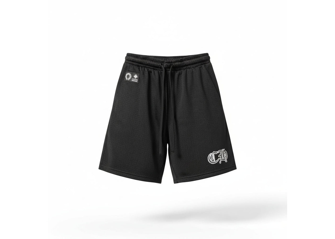 Chrome Hearts Sports Mesh Varsity Shorts Black
