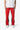 MNML Contrast Bootcut Sweatpants Red