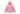 Copped Lightweight Zip-Up Hoodie Light Pink