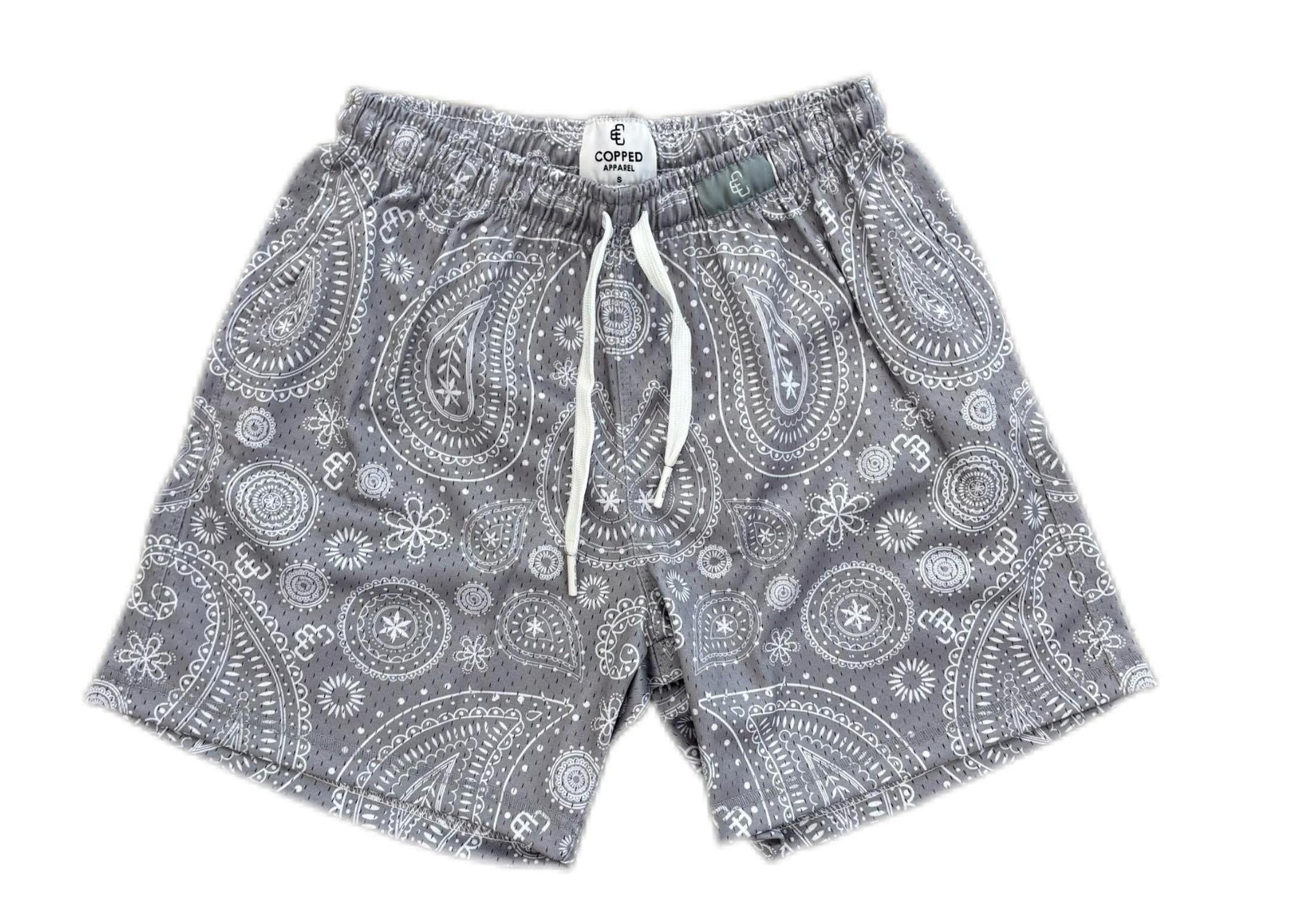 Copped Shorts Paisley Storm