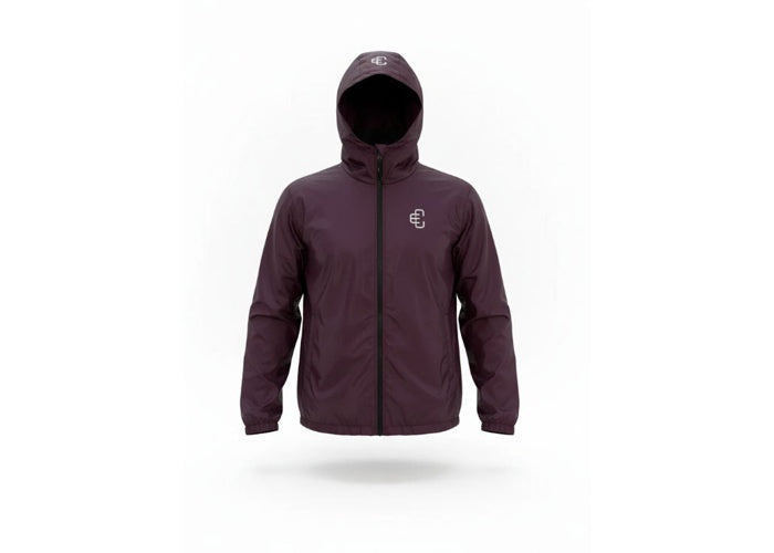 Copped Windbreaker Burgundy