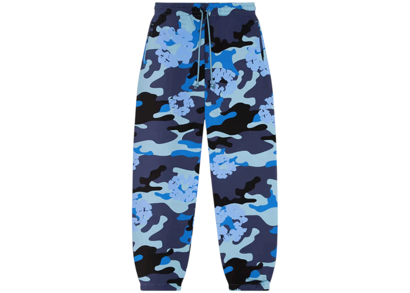 Denim Tears The Cotton Wreath Sweatpant Blue Camo