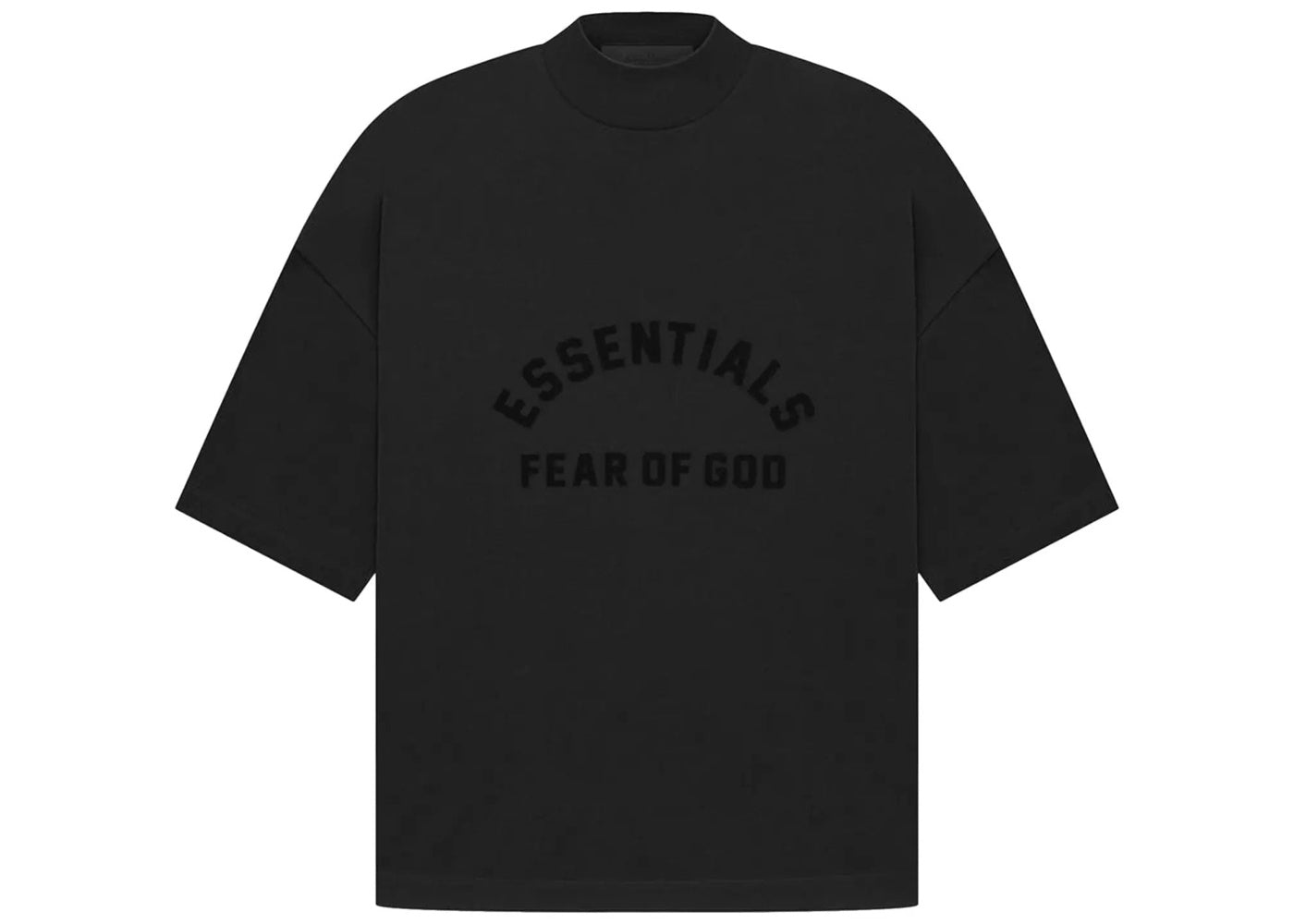 Fear of God Essentials Arch Logo Tee Jet Black