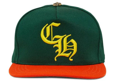 Chrome Hearts Miami Art Basel Exclusive Baseball Hat Green/Orange/Gold