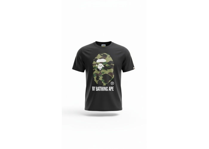 Bape 1st Camo Tee Black/Green