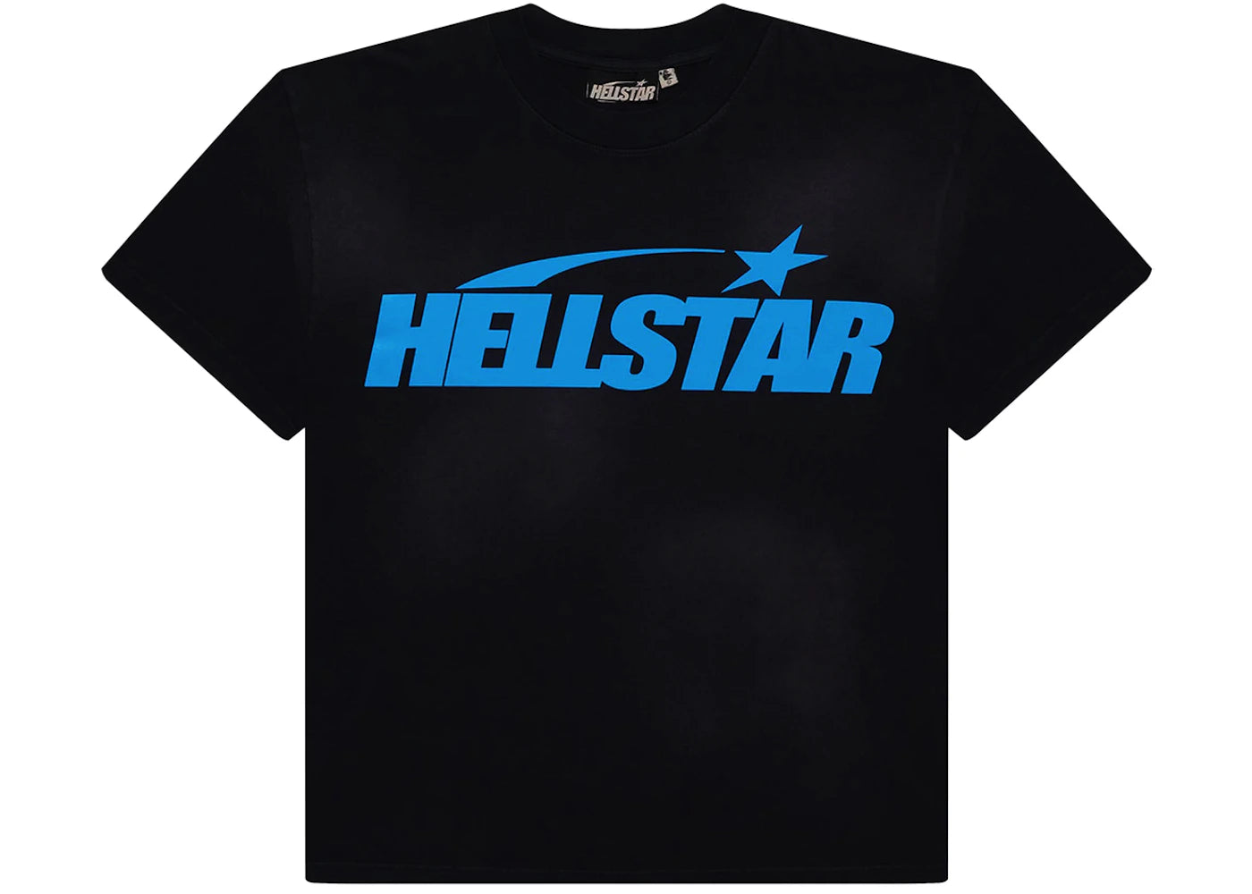 Hellstar Classic T-shirt (Gel Print) Black/Blue