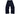 MANI Covered Rhinestone Baggy Sweats "Jet Black"