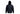 MANI Covered Rhinestone Zip-Up Hoodie "Jet Black"