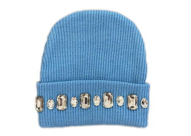 MANI Large Stone Beanie "Light Blue"