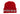 MANI Studded Large Stone Beanie "Cherry Red"