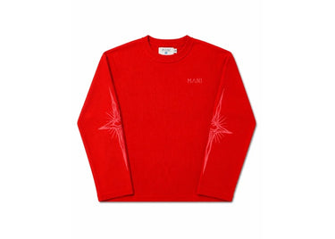 MANI Vertical Logo Thermal Red