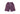 MANI Vertical Logo Washed Long Shorts Plum