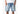 MNML Baggy Ripped Denim Shorts Vintage Blue