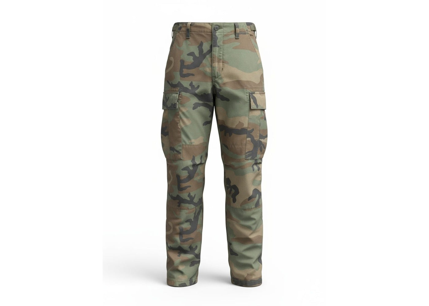 MNML Double Knee Vintage Cargo Pants Camo